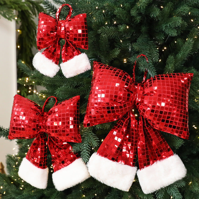 Mirror Bow Christmas Tree Decoration Michan Direct