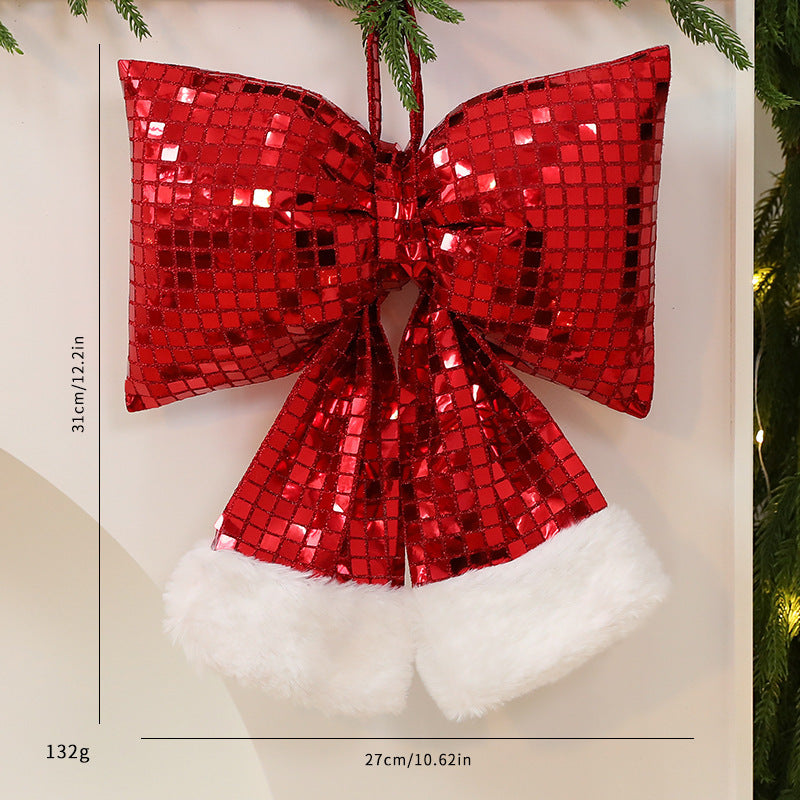 Mirror Bow Christmas Tree Decoration Michan Direct