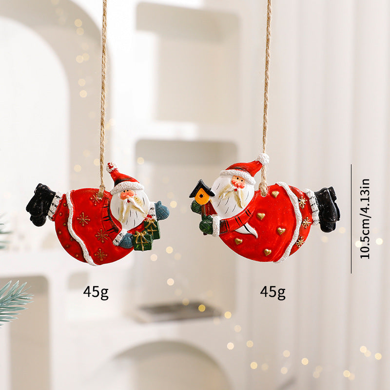Christmas Decorations Cartoon Elk Ornaments Michan Direct