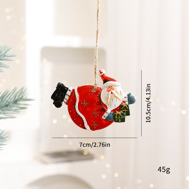 Christmas Decorations Cartoon Elk Ornaments Michan Direct