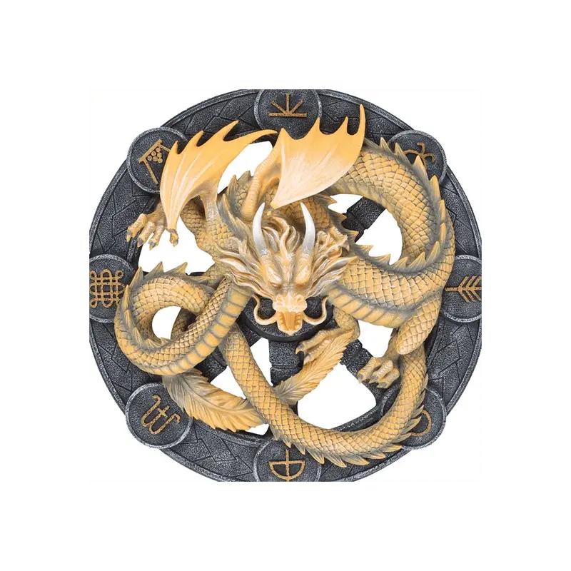 Imbolc Dragon Resin Wall Plaque by Anne Stokes Lucy And Phil Academy Lucy And Phil Academy