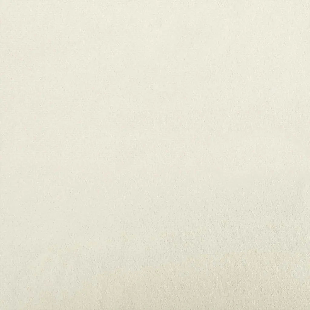 vidaXL Back Pillow Cream 80 x 24 x 50 cm Velvet Lucy And Phil Academy Lucy And Phil Academy