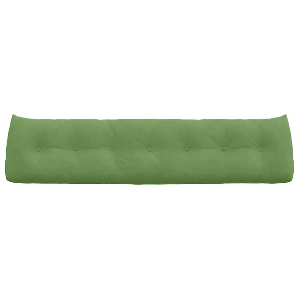 vidaXL Back Pillow Light Green 200 x 24 x 50 cm Velvet Lucy And Phil Academy Lucy And Phil Academy