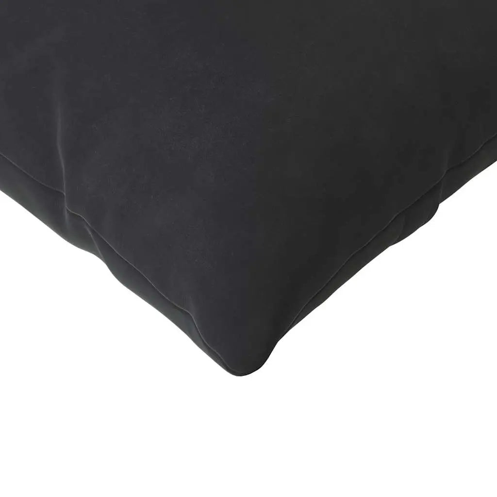 vidaXL Sofa Pillows 2 pcs Black 120 x 40 cm Corduroy Fabric Lucy And Phil Academy Lucy And Phil Academy