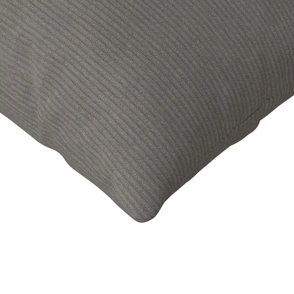 vidaXL Sofa Pillows 2 pcs Light Grey 145 x 40 cm Corduroy Fabric Lucy And Phil Academy Lucy And Phil Academy