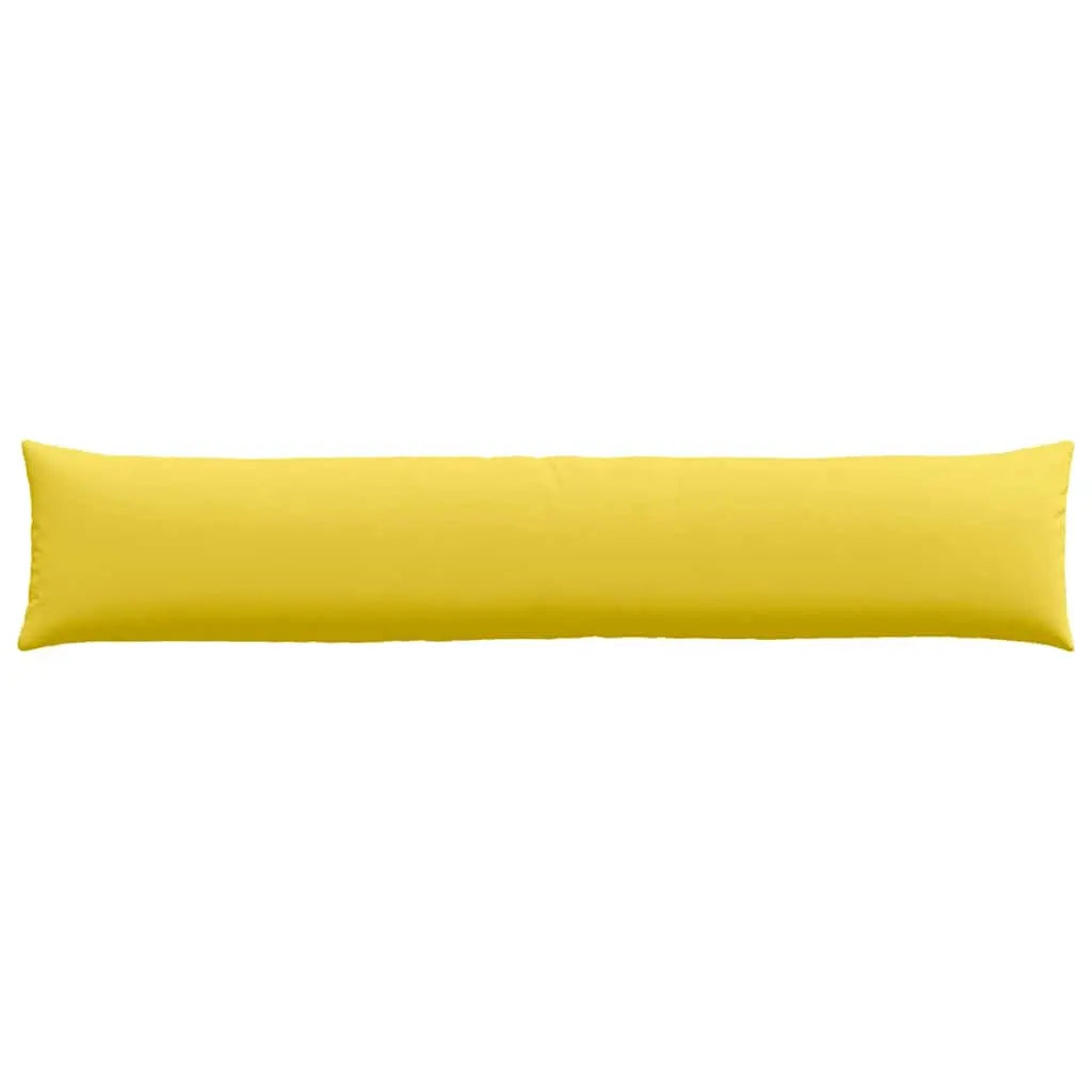 vidaXL Sofa Pillows 2 pcs Light Yellow 200 x 40 cm Fabric Lucy And Phil Academy Lucy And Phil Academy