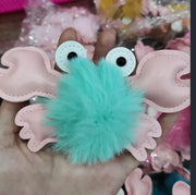 Cartoon Cute Crab Keychain Pendant Michan Direct