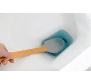 Rubber Head Toilet Brush Soft Non-slip Cleaning Brush Wall Hanging Floor Super Decontamination Bathroom Cleaning Tool - Lucy And Phil Academy