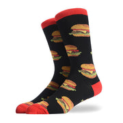 Fashion Creative Hamburger Pizza Alien Men Socks Cute Series Michan Direct