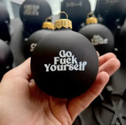 Funny Christmas Ornament Black Decorations Michan Direct