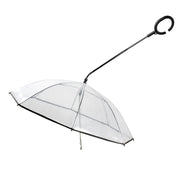 Hot Selling Transparent Pet Supplies Adjustable Pet C Type Umbrella Michan Direct