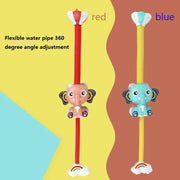 Bath Toys Baby Water Game Elephant Model Faucet Shower Electric Water Spray Toy For Kids Swimming Bathroom Baby Toys Michan Direct