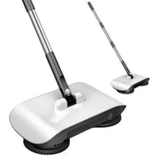 3-in-1 Hand Push Sweeper Broom & Dustpan Set - Cordless Floor Cleaning System with Mop - Lucy And Phil Academy