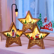 Christmas Decorations Made of Wood and Trees Michan Direct