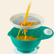 Baby Food Mills Tools Set Multifunctional Fruit Vegetable Grinding Masher with Bowl Kids Safety Food Feeding Michan Direct