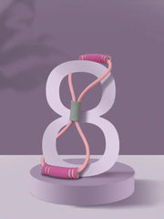 Eight-Shaped Elastic Rope Stretch Belt Exercise Arm Fitness Equipment Michan Direct