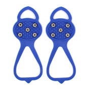 Unisex Men 5 Teeth Ice Gripper For Shoes Crampons Ice Gripper Spike Grips Cleats For Snow Studs Non-Slip Climbing Hiking Covers Michan Direct