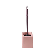 Punch-Free Wall-Mounted Storage Cleaning Brush, Long Handle And No Dead Ends Toilet Brush - Lucy And Phil Academy