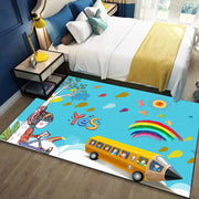 Cartoon Carpet For Living Room Michan Direct