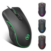 RGB Gaming Mouse - 6400 DPI Wired Optical Mouse with 7 Programmable Buttons | Ergonomic Design Michan Direct