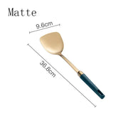 Stainless Steel Emerald Gold-plated Kitchenware Set Michan Direct