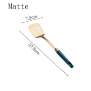 Stainless Steel Emerald Gold-plated Kitchenware Set Michan Direct