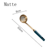 Stainless Steel Emerald Gold-plated Kitchenware Set Michan Direct