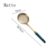 Stainless Steel Emerald Gold-plated Kitchenware Set Michan Direct