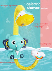 Bath Toys Baby Water Game Elephant Model Faucet Shower Electric Water Spray Toy For Kids Swimming Bathroom Baby Toys Michan Direct
