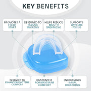 Anti Stop Snoring Sleeping Mouth Guard Snooze Therapy