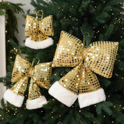 Mirror Bow Christmas Tree Decoration Michan Direct