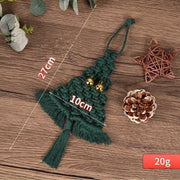 Hand-woven Cotton String Christmas Tree Decoration Pendant Michan Direct