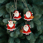 Festive Christmas Ornaments - Handcrafted Resin Gingerbread & Snowman Pendants Michan Direct