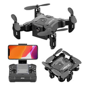 4K HD Mini Folding Drone with Camera - Portable WiFi FPV Quadcopter for Adults & Teens Michan Direct