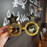 Funny glasses props for new year's day party party Michan Direct