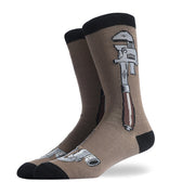 Fashion Creative Hamburger Pizza Alien Men Socks Cute Series Michan Direct