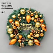 Christmas Decoration Upside Down Christmas Tree Horn Rattan Christmas Wreath Michan Direct