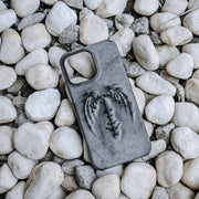 Retro Gothic Vampire Bat Wing Embossed Dark Style Phone Case Michan Direct