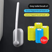Disposable No Dead Angle Toilet Cleaning Brush - Lucy And Phil Academy