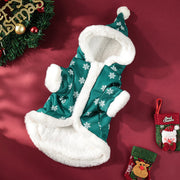 Christmas Cute Fleece-lined Thickened Pet Clothes Michan Direct