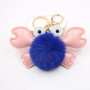 Cartoon Cute Crab Keychain Pendant Michan Direct