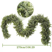 Christmas Holiday Simulation Soft Rubber Hand Feeling Cedar Table Decorative Ornament Michan Direct