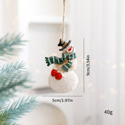 Christmas Decorations Cartoon Elk Ornaments Michan Direct
