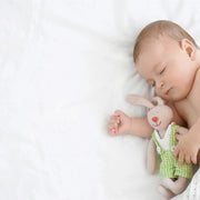 Cot Fitted Sheet 100% Cotton 120x60cm - Pack Of 2 - Lucy And Phil Academy