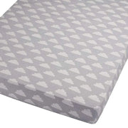 Cot Fitted Sheet 100% Cotton 120x60cm - Pack Of 2 - Lucy And Phil Academy
