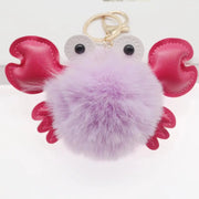 Cartoon Cute Crab Keychain Pendant Michan Direct