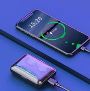 F9-5 Wireless Bluetooth 5.0 Earbuds with 2000mAh Power Bank Charging Case - Premium TWS Headphones Michan Direct