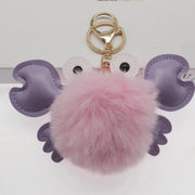 Cartoon Cute Crab Keychain Pendant Michan Direct