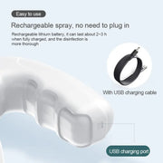 Handheld Wireless Charging Blue Light Nano Atomizing Spray Gun Indoor And Outdoor Car Disinfection Portable Gun Household Spray Michan Direct