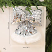 Mirror Bow Christmas Tree Decoration Michan Direct
